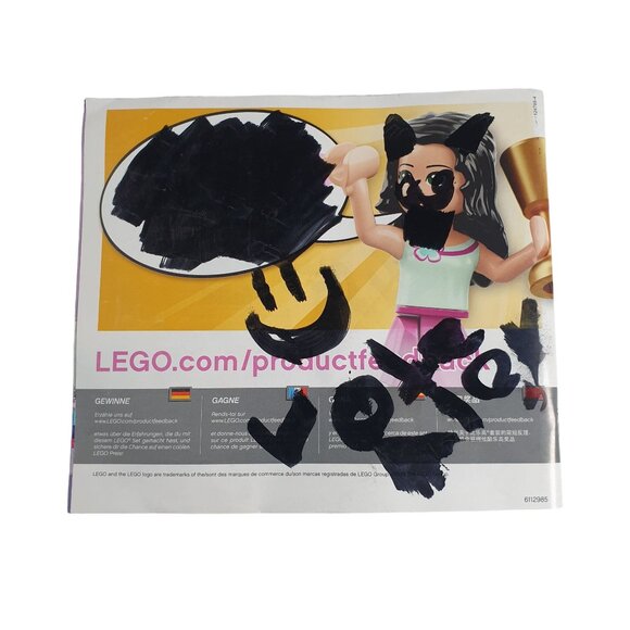 41093 Friends Heartlake Hair Salon LEGO Building Manual Replacement FLAW Cover - Picture 2 of 3